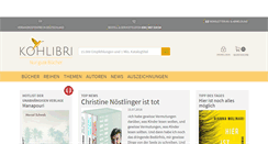 Desktop Screenshot of kohlibri.de